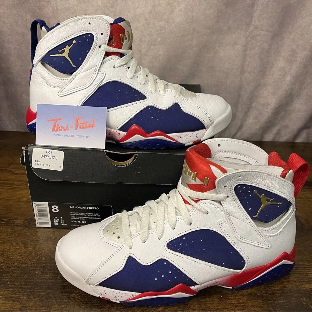 Jordan 7 Retro Tinker Alternate 2016 Size 8 304775-123 Authentic Men’s Shoe USA